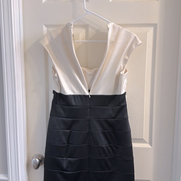 Sangria dress black and cream size 8 - Picture 4 of 5